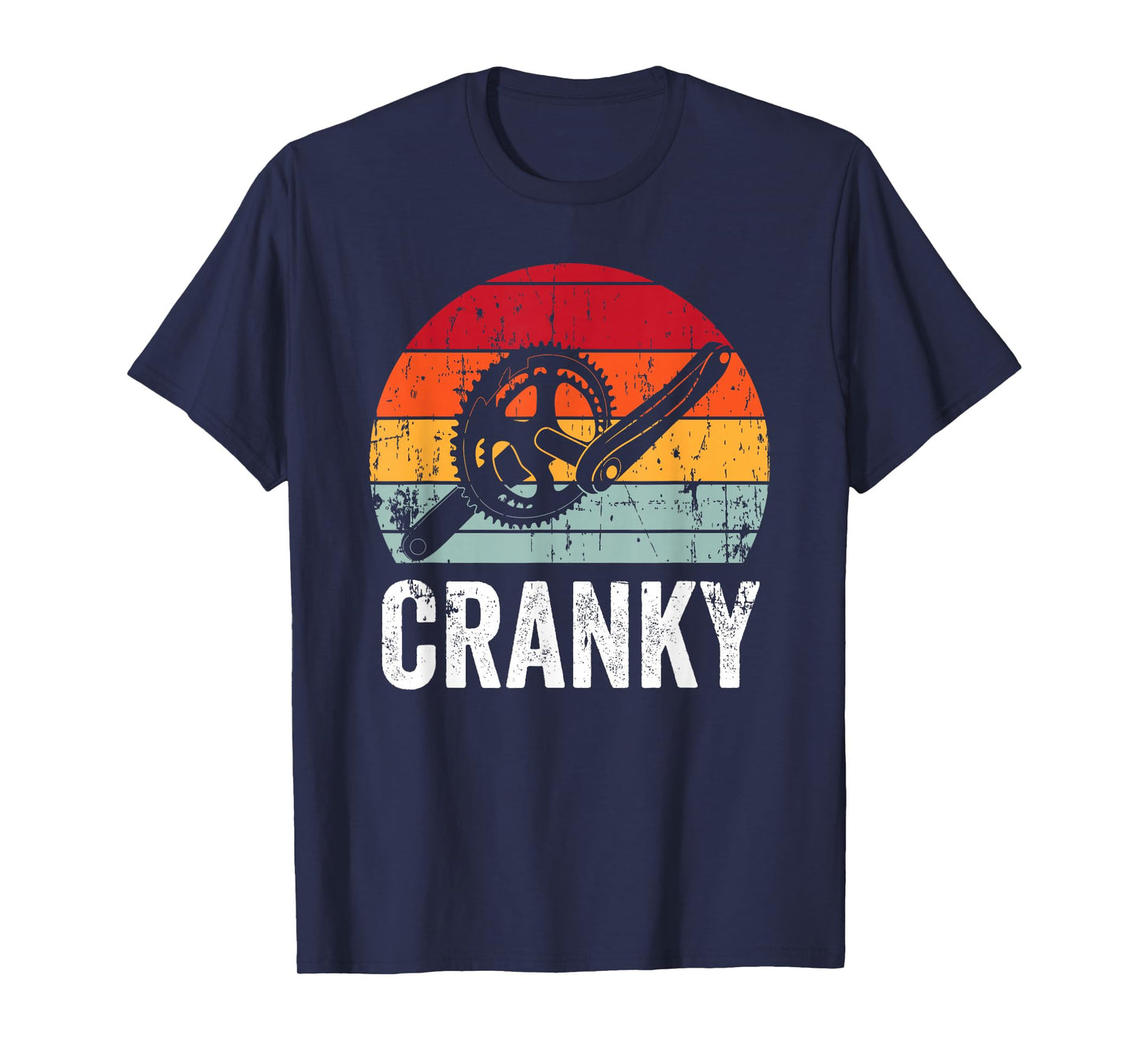 Funny Vintage Cranky Bike Bicycle Rider Cycling Lover Gift T-Shirt