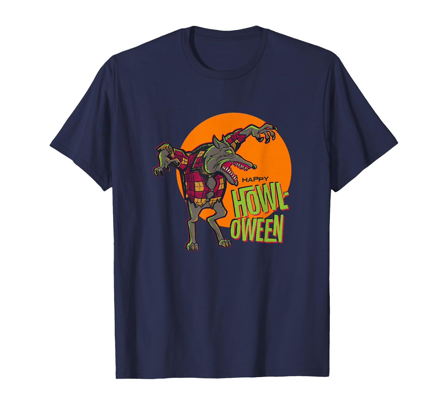 Disney The Nightmare Before Christmas Halloween Wolfman T-Shirt