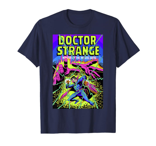 Marvel Doctor Strange Mystic Arts Neon Graphic T-Shirt T-Shirt
