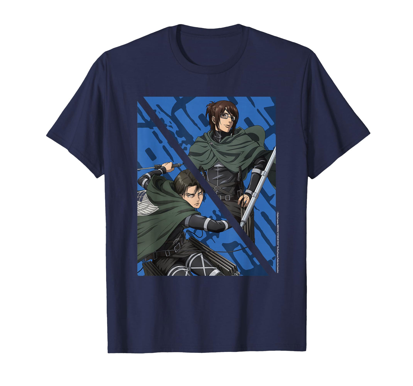 Attack on Titan Final Season - Levi Ackerman & Hange Zoe T-Shirt