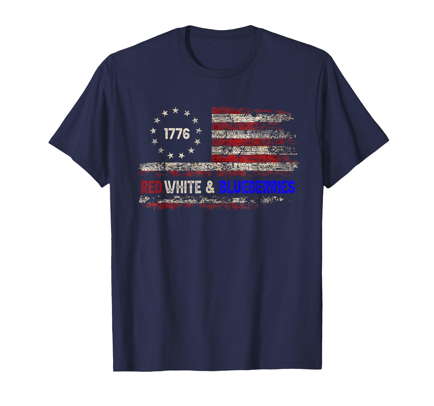 Red, White and Blueberries Patriot T-Shirt