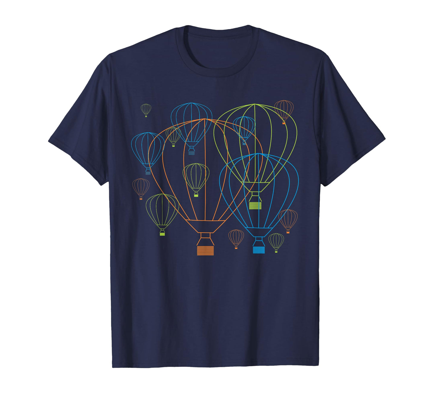 Hot Air Balloon Festival Souvenir Ballooning Family Apparel T-Shirt