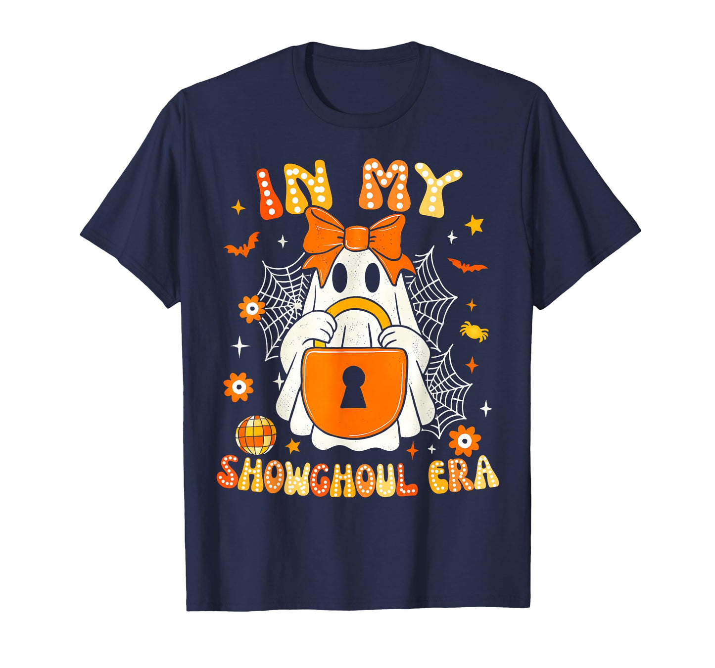 in My Showghoul Era Halloween Ghost Spooky Women Girl T-Shirt