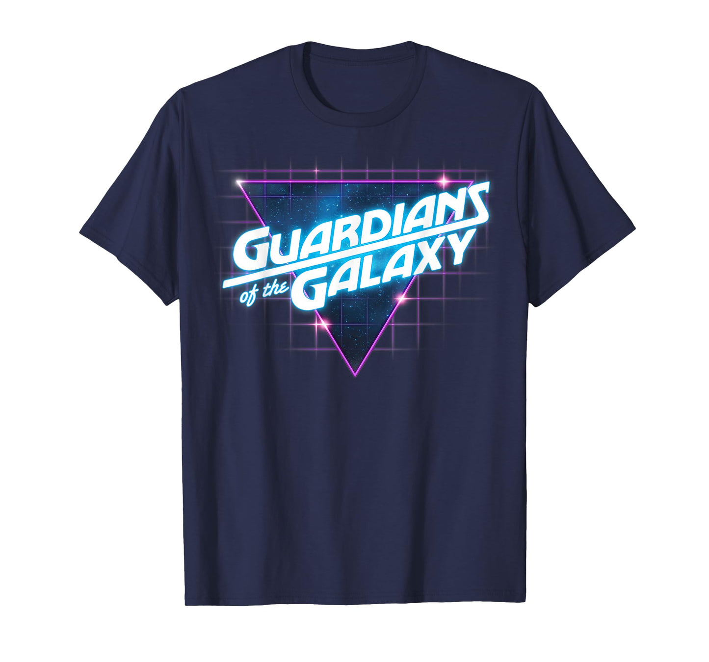 Marvel Guardians of The Galaxy Retro Vintage Line Logo T-Shirt Small