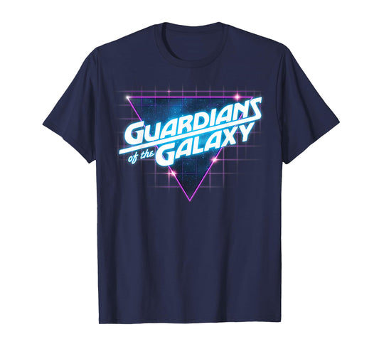 Marvel Guardians of The Galaxy Retro Vintage Line Logo T-Shirt Small