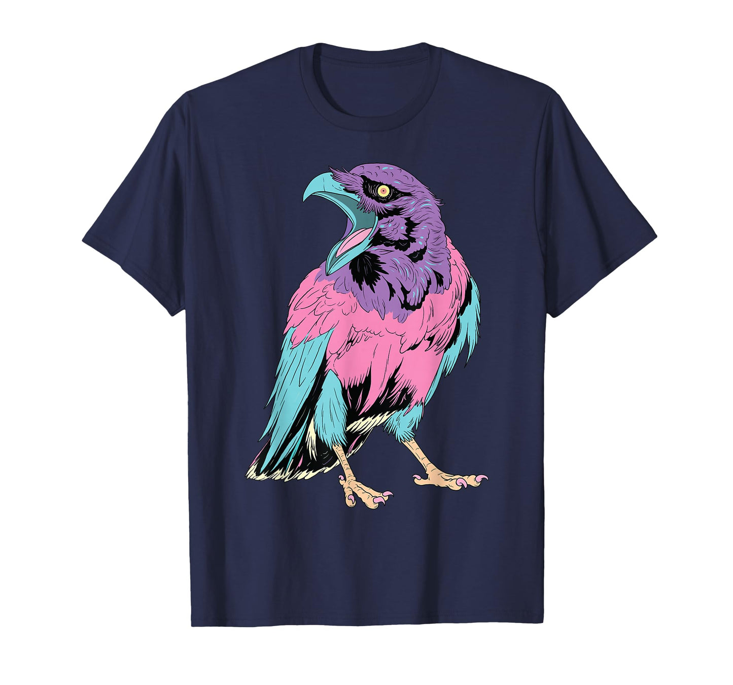 Pastel Goth Crow Shirt Kawaii Creepy Cute Raven Witchy T-Shirt