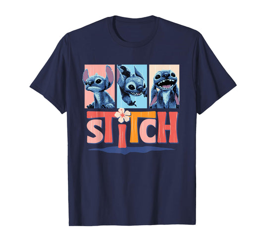 Disney Lilo & Stitch Live-Action Movie Tropical Trio Logo T-Shirt