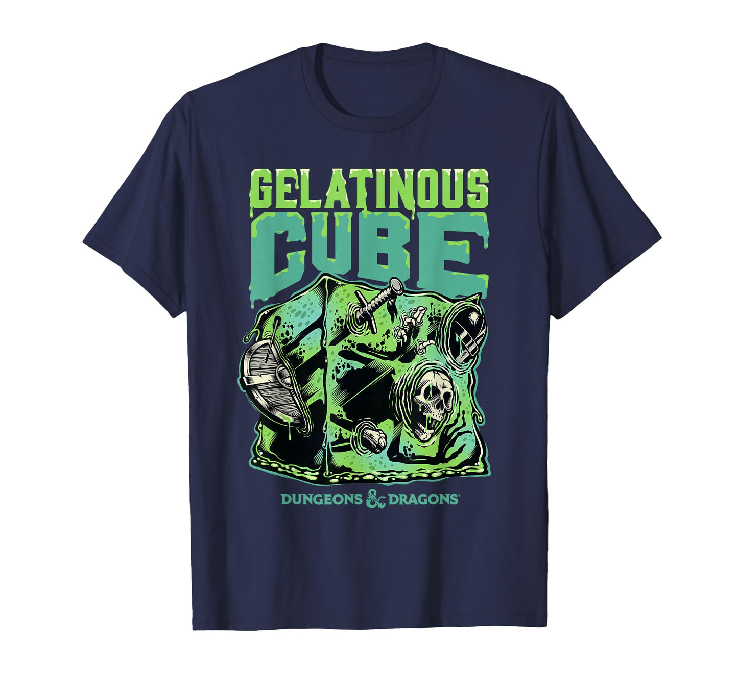 Dungeons & Dragons Acid Gelatinous Cube T-Shirt