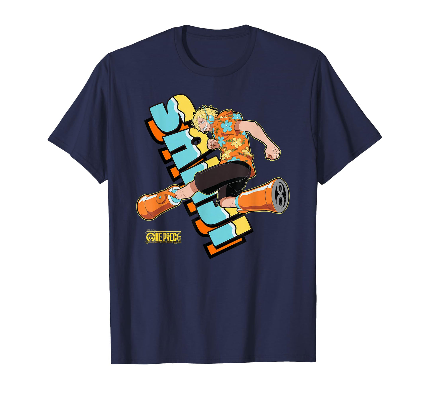 One Piece Anime Sanji Egghead Island T-Shirt