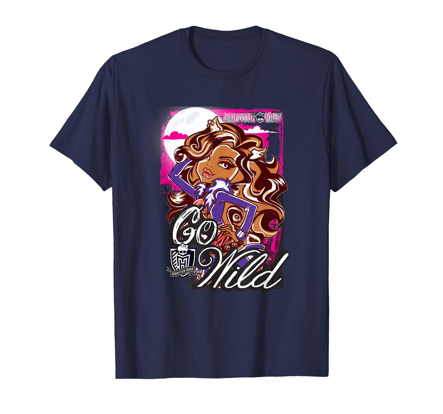 Monster High Alumni - Clawdeen - Go Wild T-Shirt