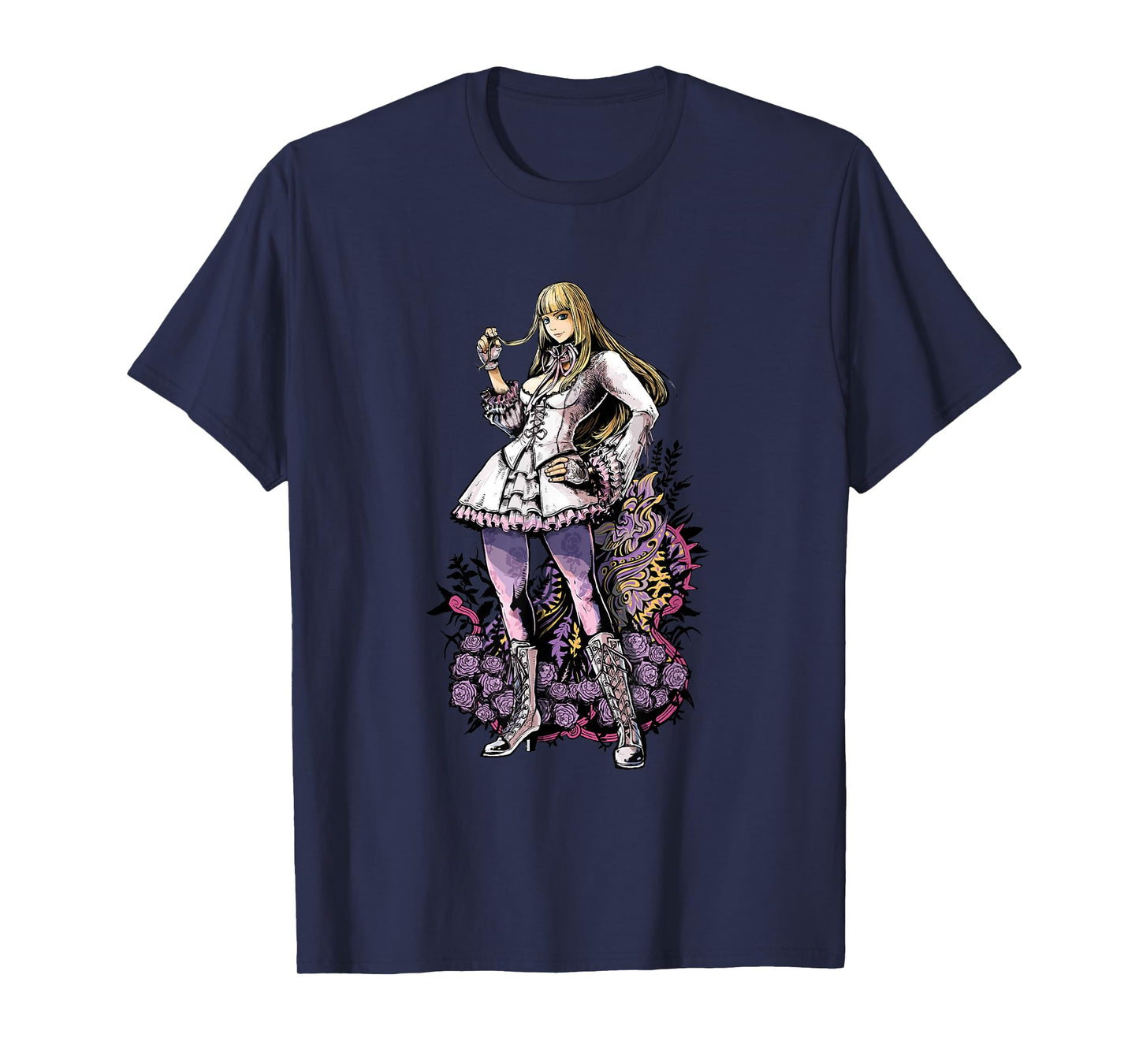 Bandai Namco Entertainment Inc. TEKKEN7 LILI 002 T-Shirt, Small, Black