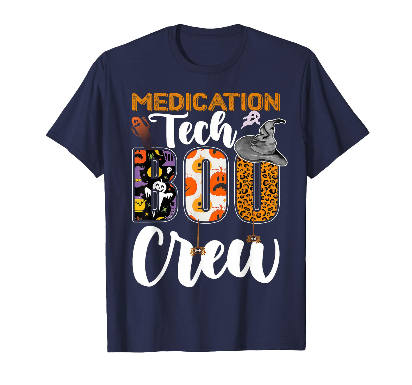 Medication Tech Boo Crew Halloween Match CMA T-Shirt