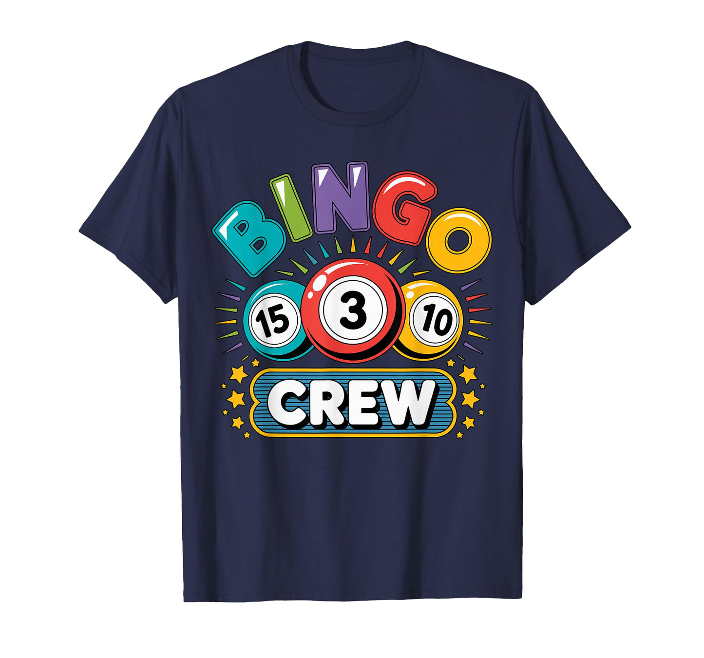 Bingo Crew Matching Game Night T-Shirt