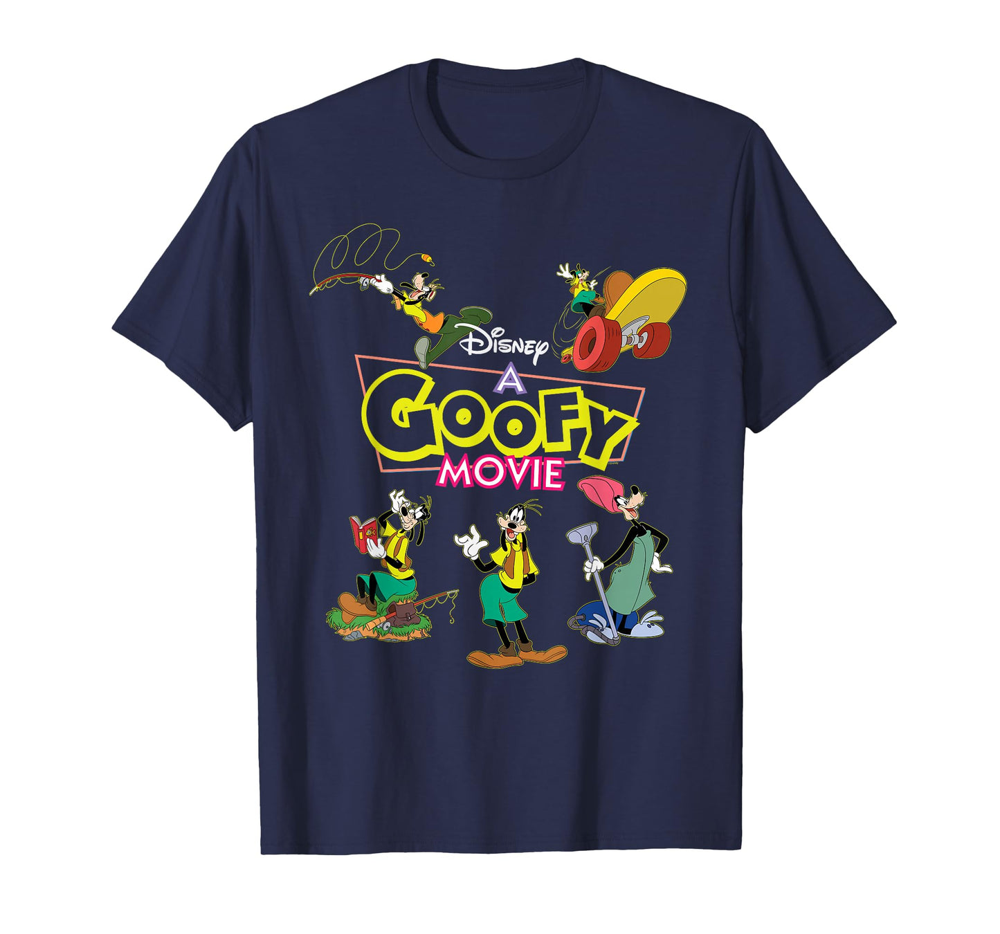 Disney A Goofy Movie 30th Anniversary Goofy’s Goof Moments T-Shirt