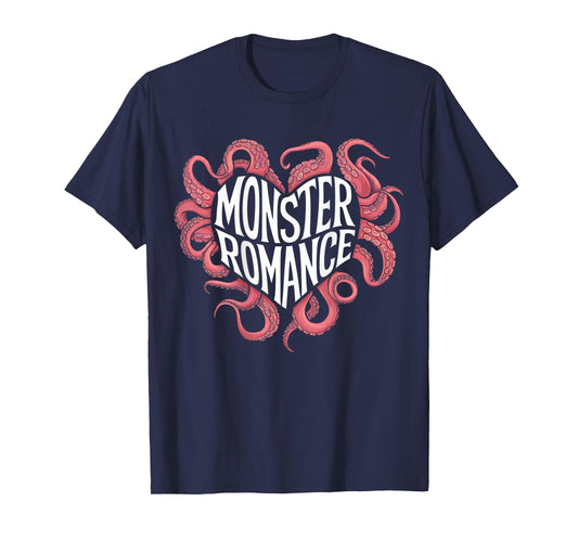 Heart Tentacle Monster Romance T-Shirt