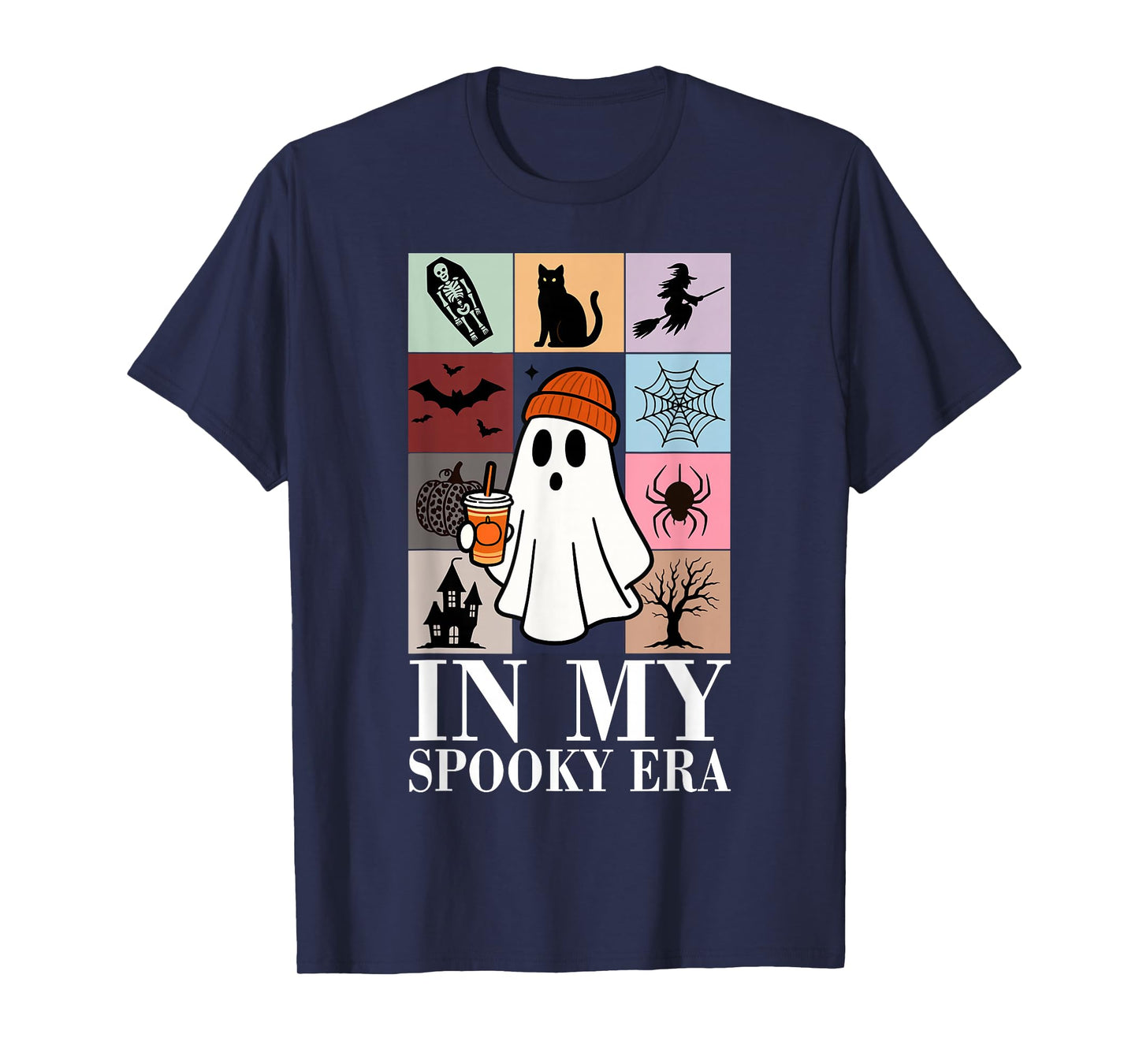 In My Spooky Era Cute Ghost Halloween Costume Girl Women Kid T-Shirt