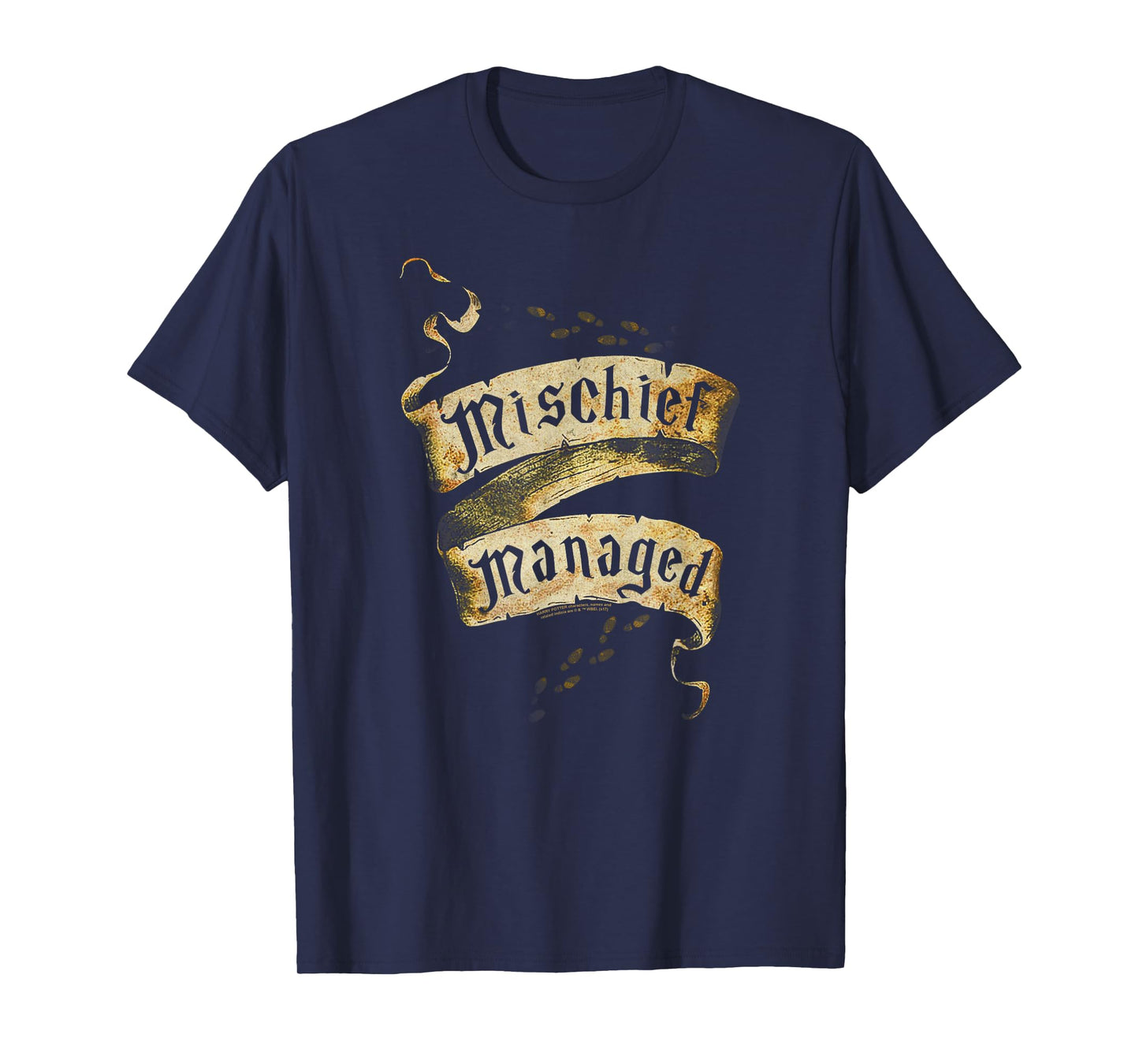 Harry Potter Mischief Managed Scroll T-Shirt