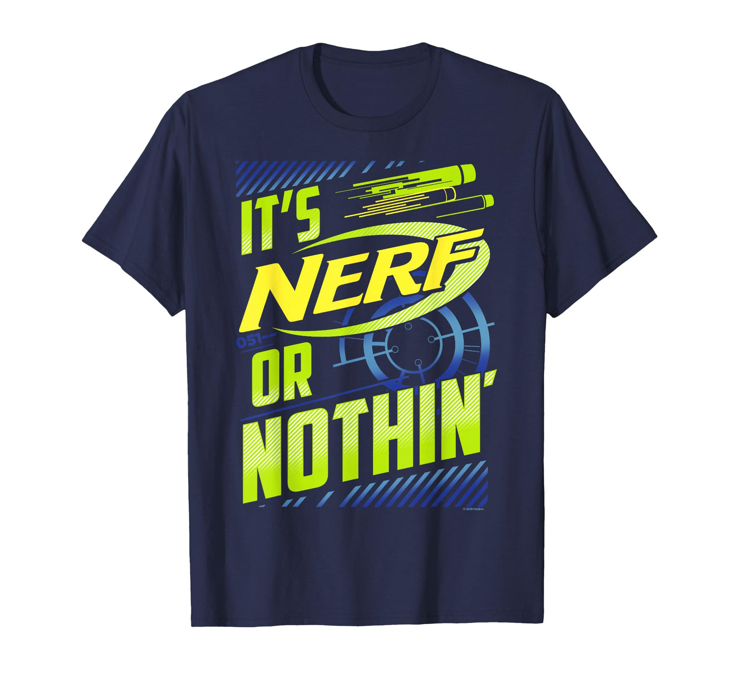 Nerf It's Nerf Or Nothin' Retro Bold Logo T-Shirt