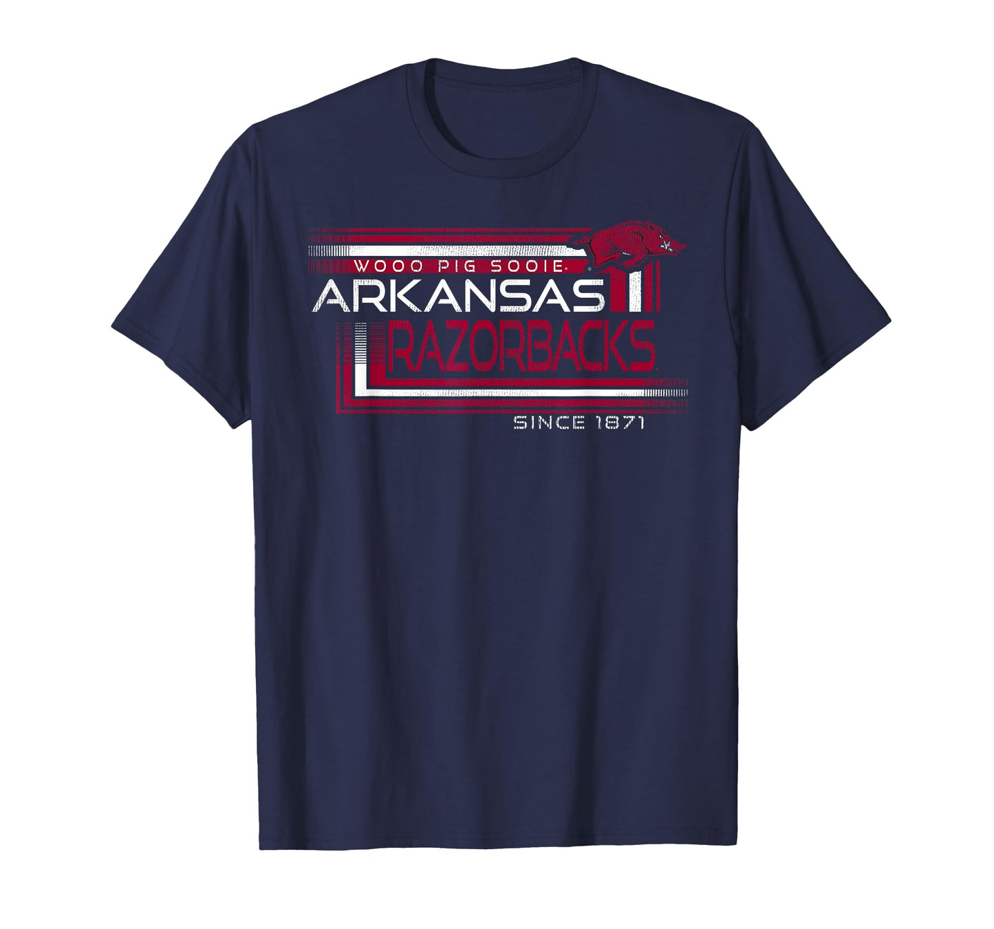 Arkansas Razorbacks Vintage Passerby Logo T-Shirt
