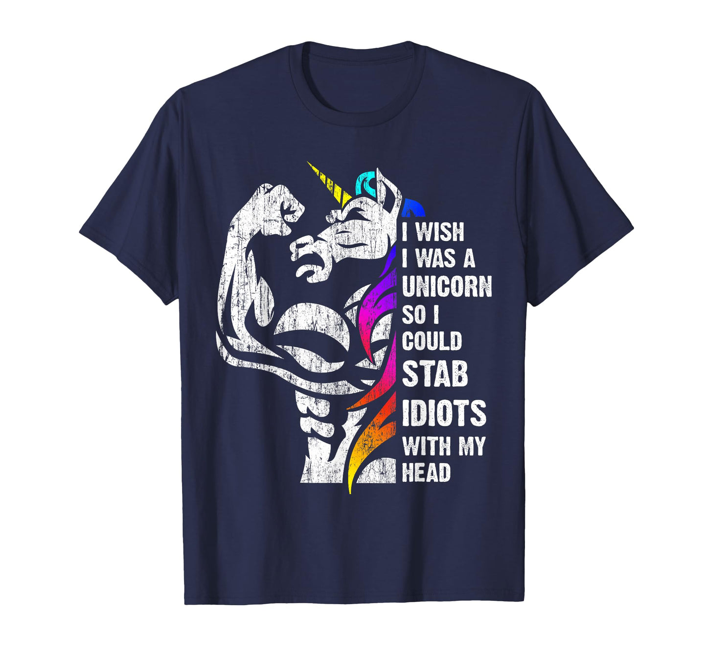 I wish I would be a unicorn, so I diotten with me T-Shirt