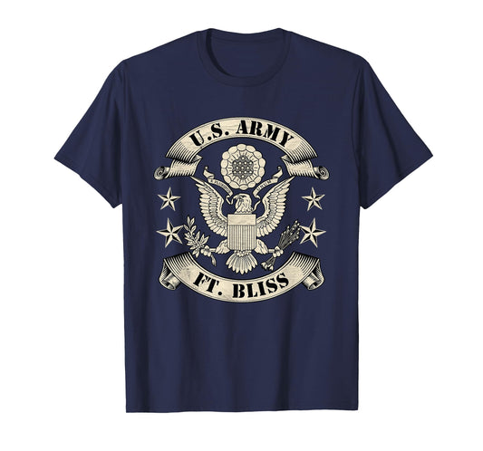 Fort Bliss Army Base Ft Bliss Texas Tx 1st Armored Division T-Shirt