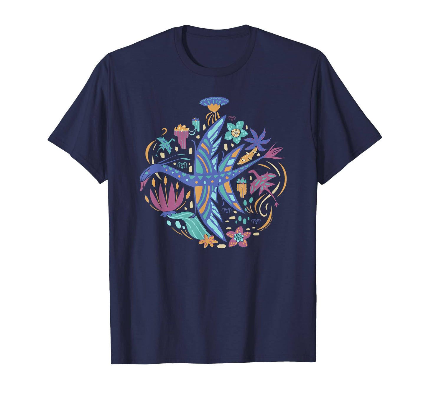 Avatar Banshee Pandora Beautiful Creatures Big Chest Logo T-Shirt