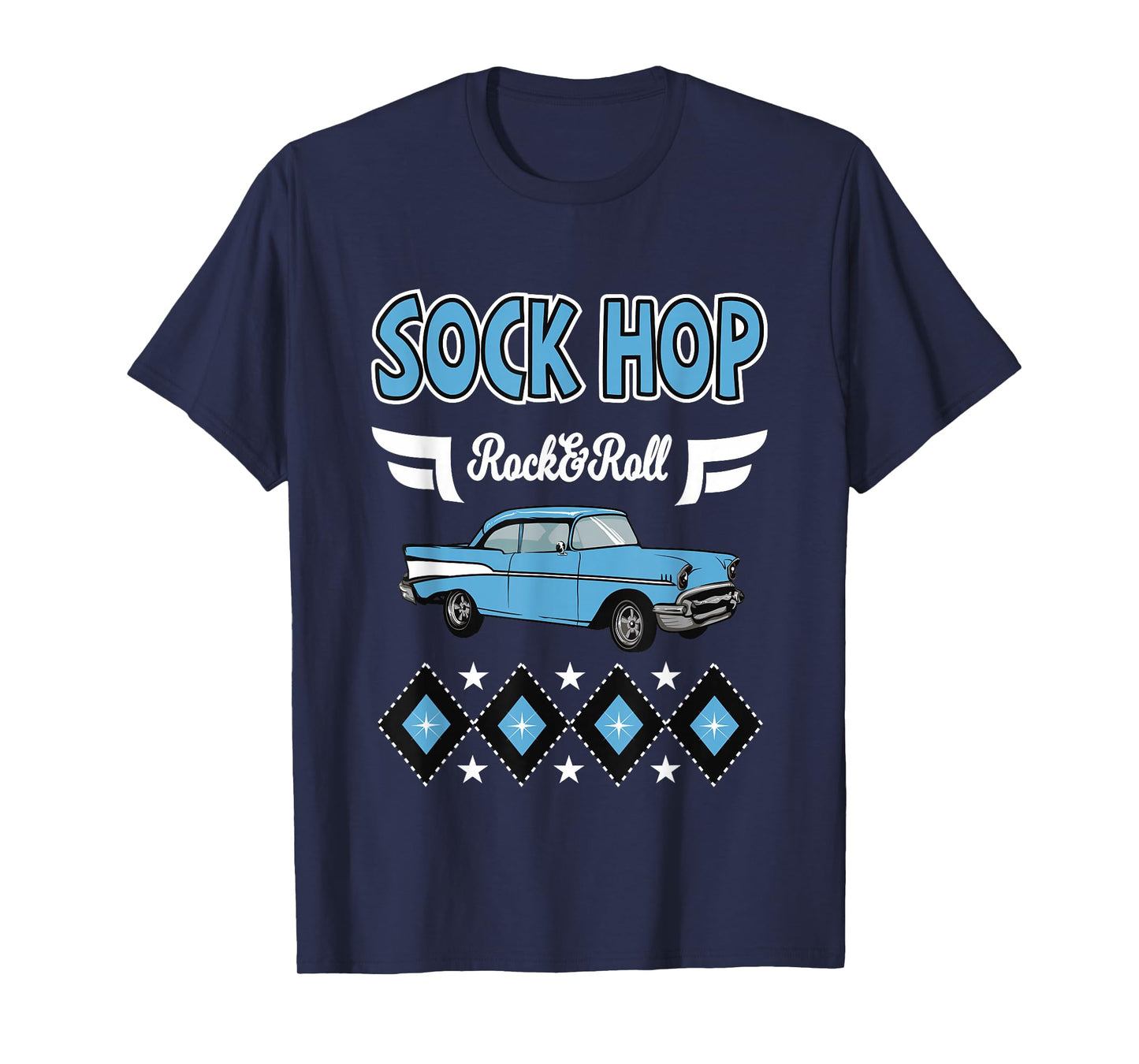 1950s Sock Hop Clothes Vintage 50s Party Rockabilly Doo Wop T-Shirt
