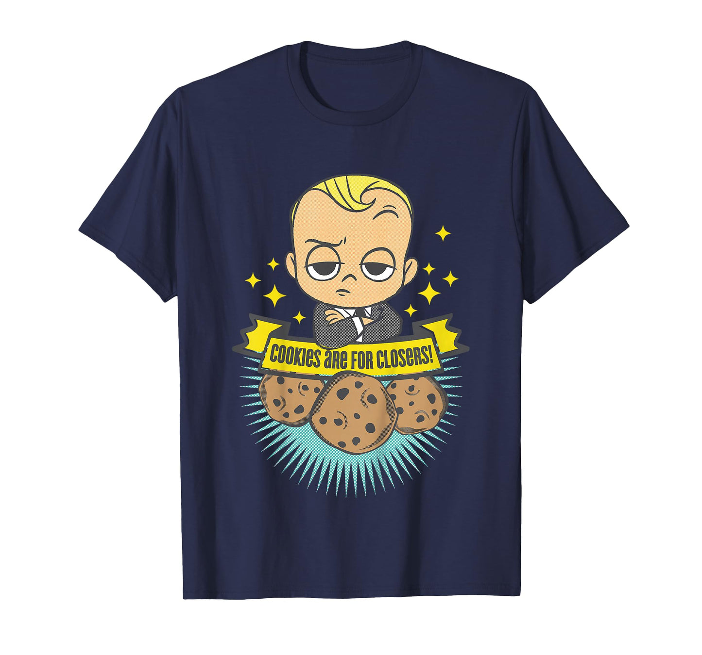 Kids DreamWorks The Boss Baby Cookies are for Closers T-Shirt
