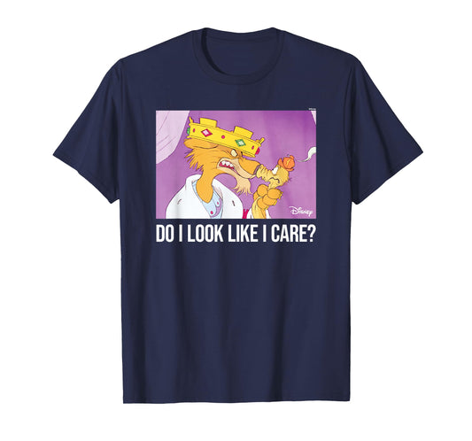 Robin Hood - Prince John Sir Hiss Does It Look Like I Care? T-Shirt