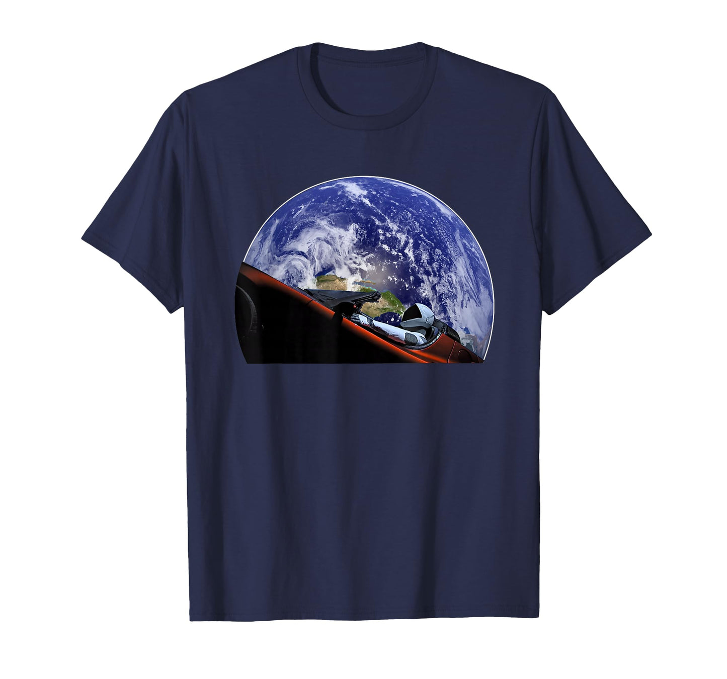 Starman Space and Mars Exploration T Shirt T-Shirt