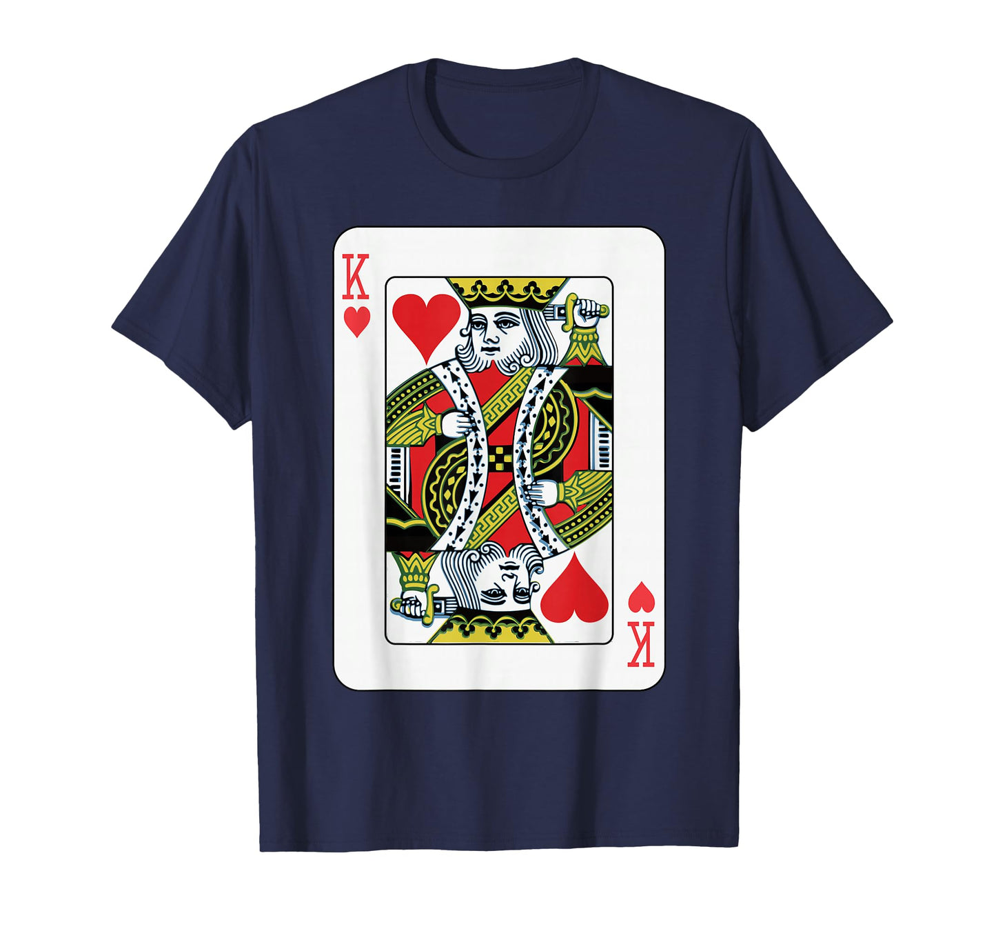 Herzkönig Playing Cards T-Shirt