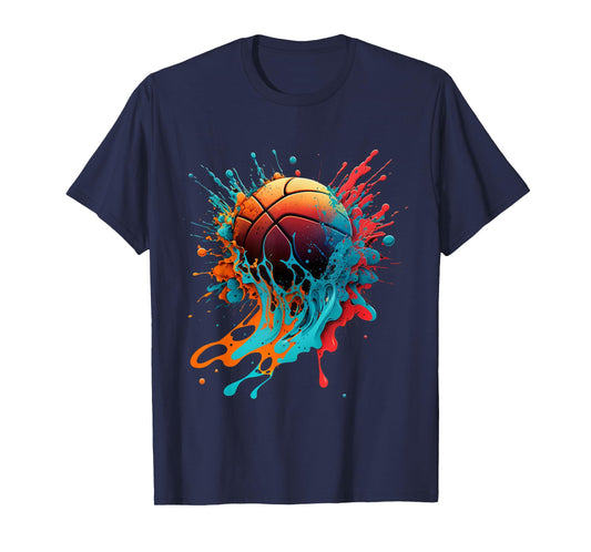 Basketball Splash Baller Basketball Player Team Player T-Shirt