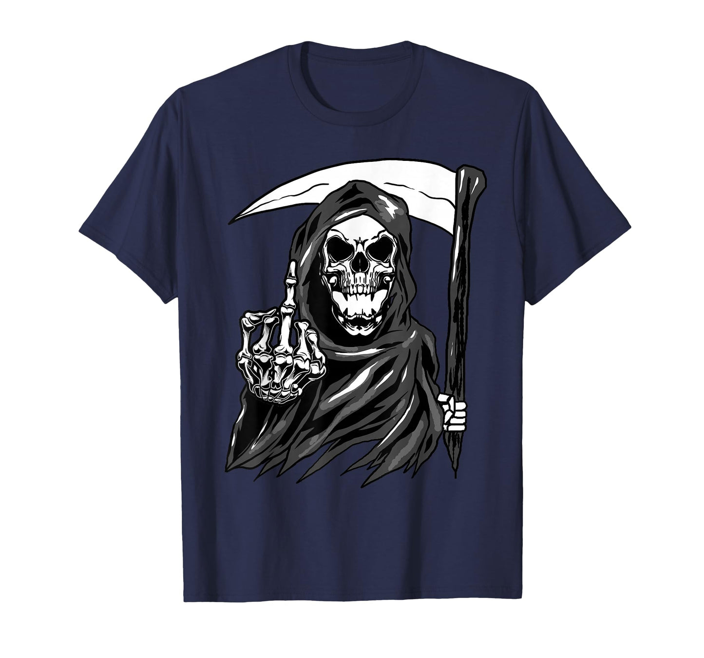 Grim Reaper Angel Of Death Cool Scythe Dead Mower Gift Idea T-Shirt