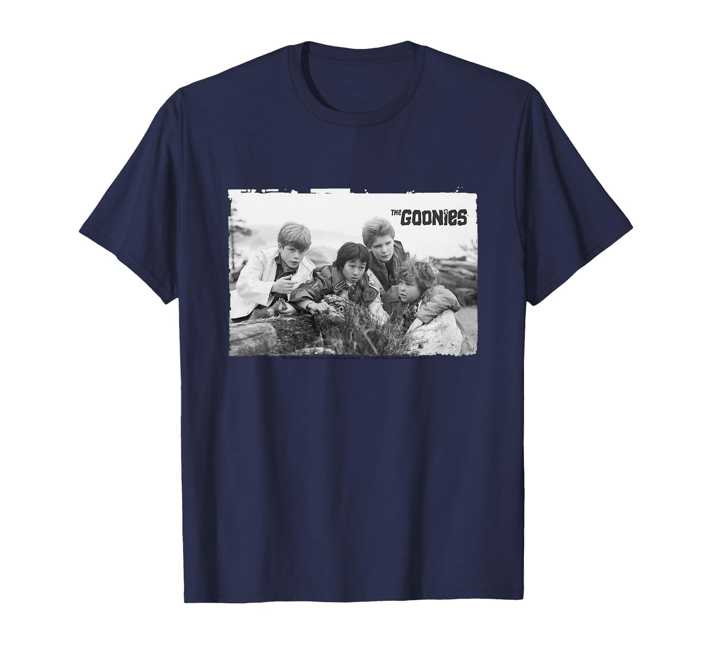 The Goonies Gang Mikey Data Mouth & Chunk Kids T-Shirt