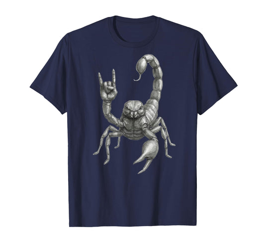 Scorpion Festival Band Cool Scorpion Retro Rock Music Lover T-Shirt