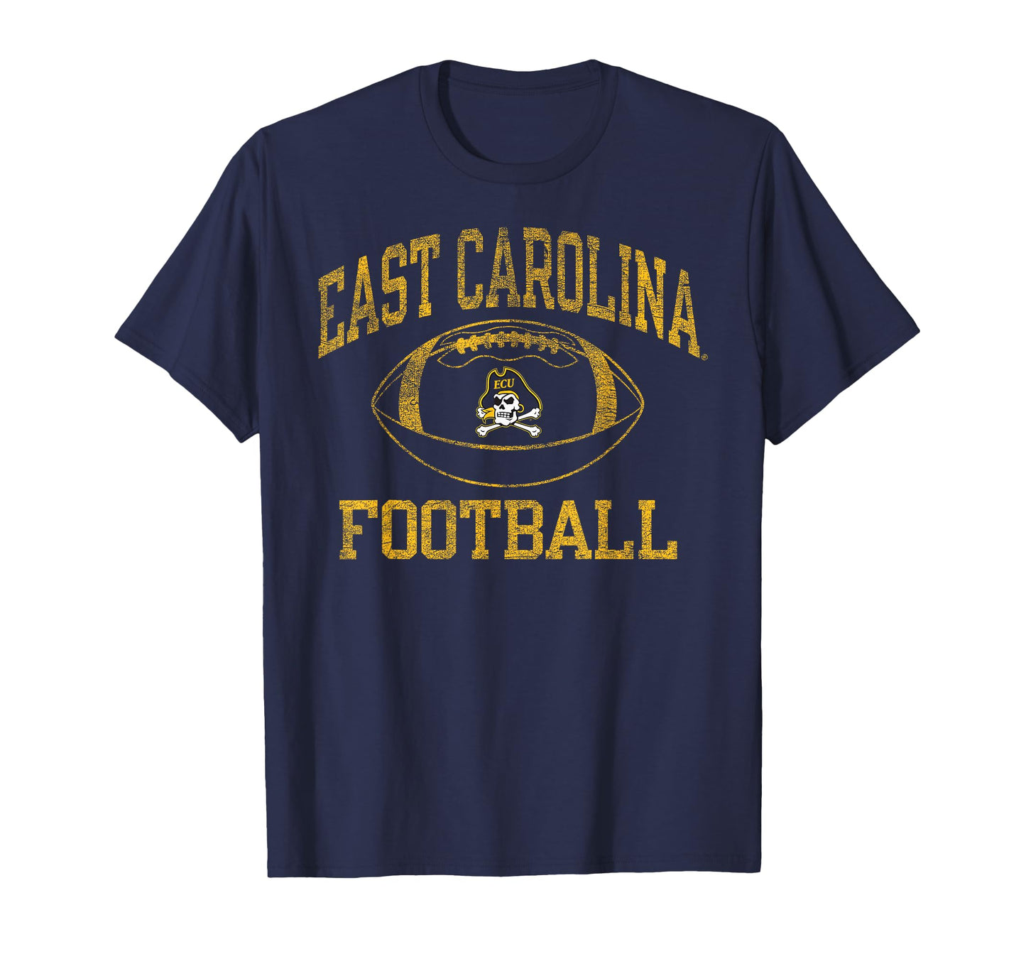 East Carolina Pirates Football Intensity Purple T-Shirt