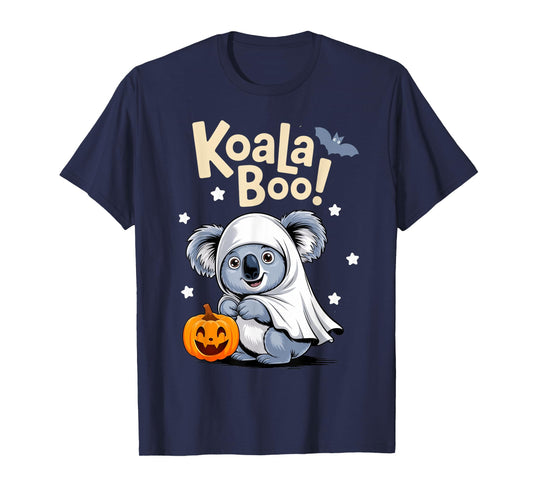 Koala Boo Ghost Costume Halloween Design for Kids & Adults T-Shirt