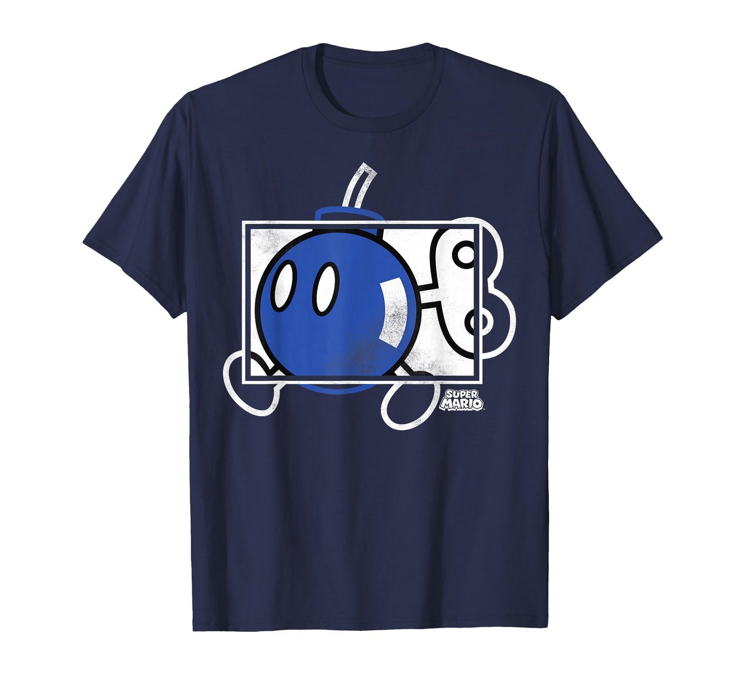 Nintendo Super Mario Bob-Omb X-Ray Graphic T-Shirt T-Shirt