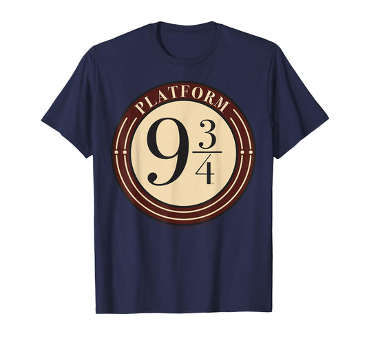 Harry Potter Platform 9 &3/4 Simple Logo T-Shirt