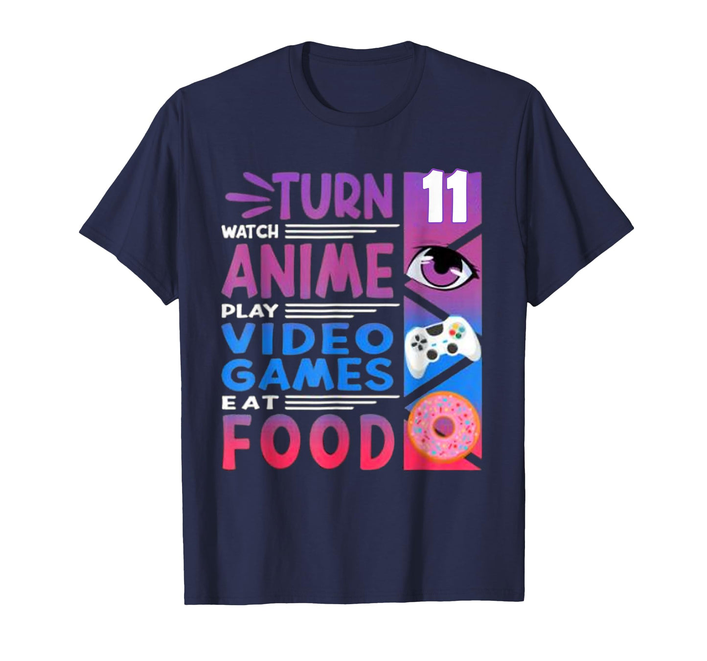 11th Birthday Anime Gamer T-Shirt