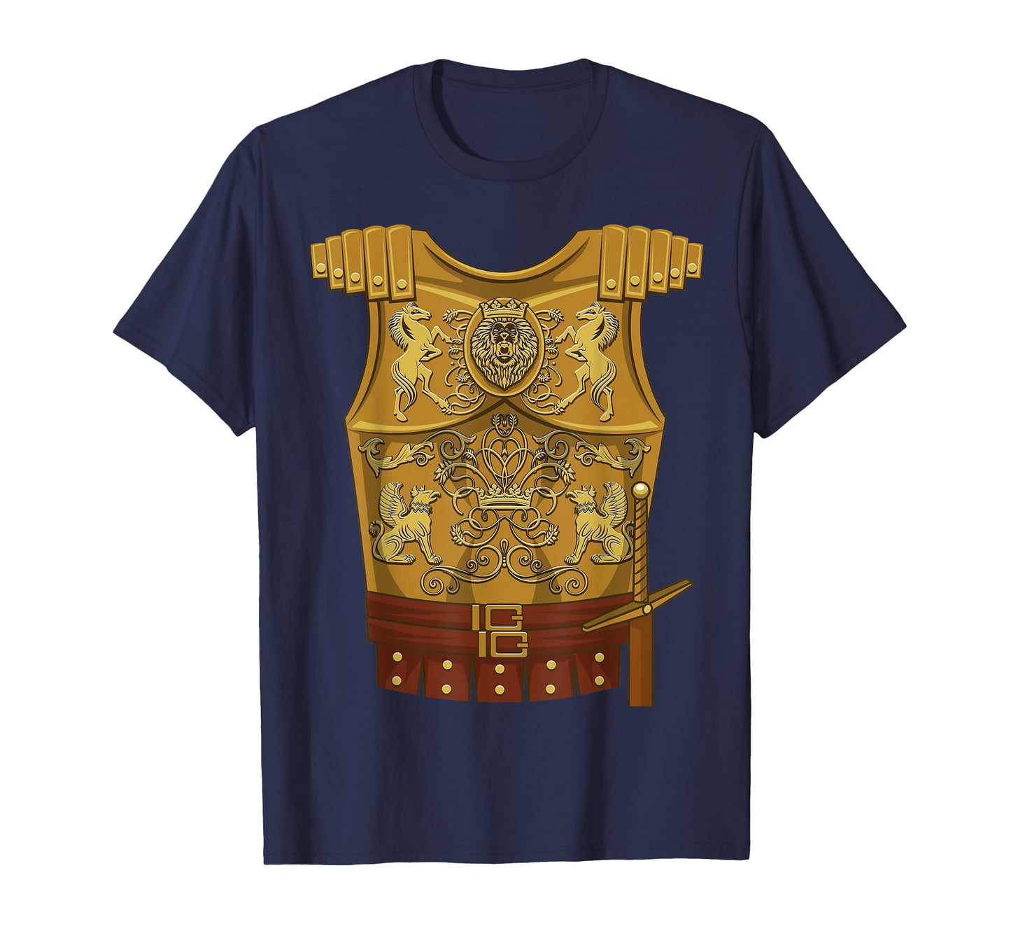 Cool Gladiator Halloween Combat Costume Shirt Fighter Gift T-Shirt