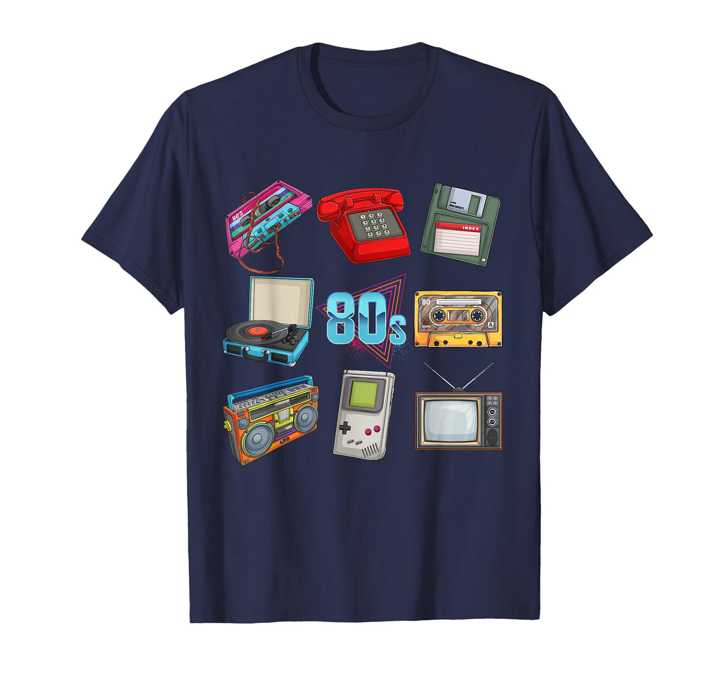 80's Throwback Retro Vintage Funny Party Cassette Tapes Men T-Shirt