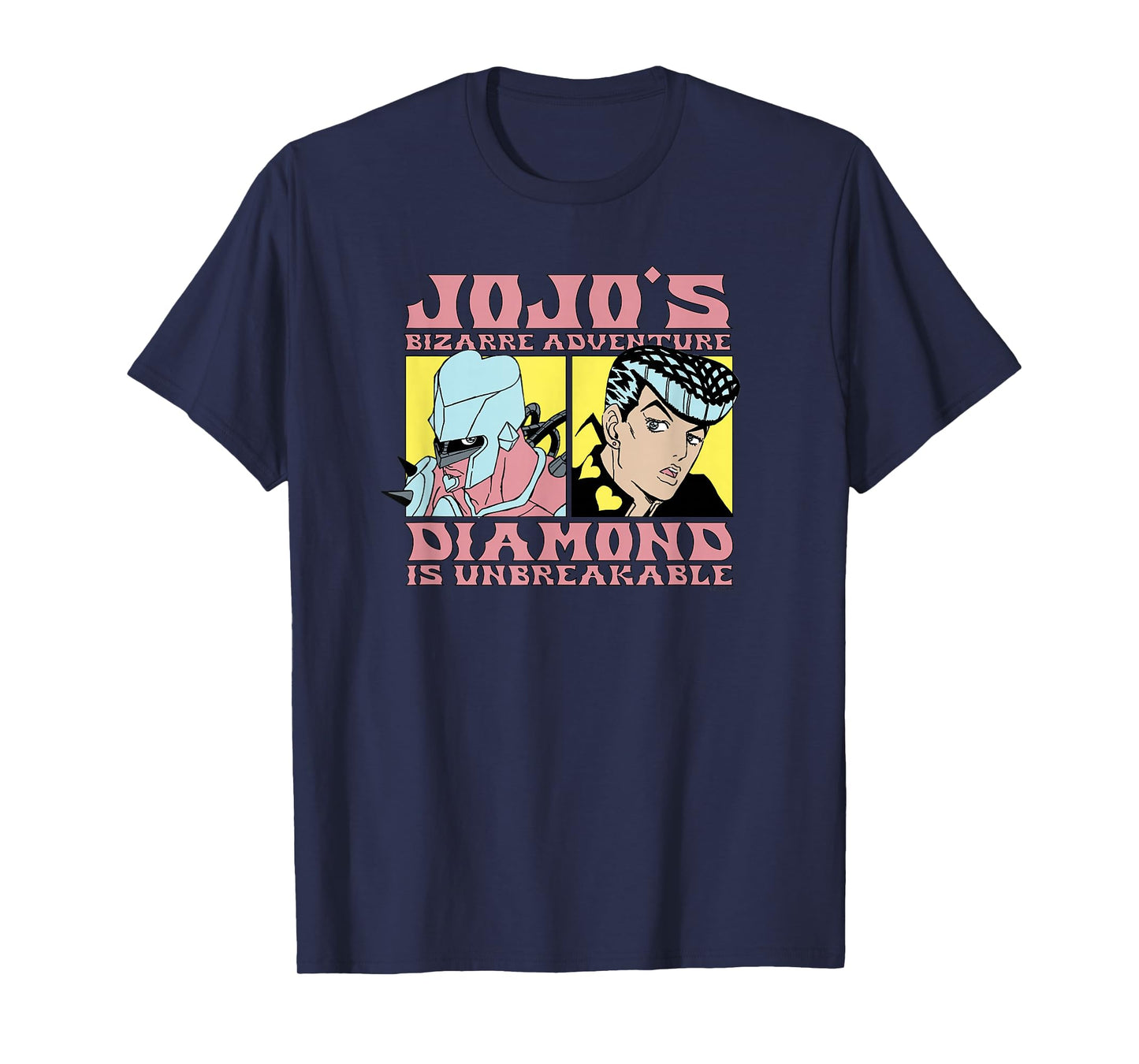 JoJo Part 4 Josuke and Shining Crazy Diamond Drawing Anime T-Shirt