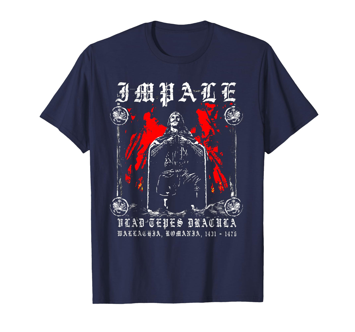 Vlad The Impaler - Vlad Tepes vlad Dracula T-Shirt