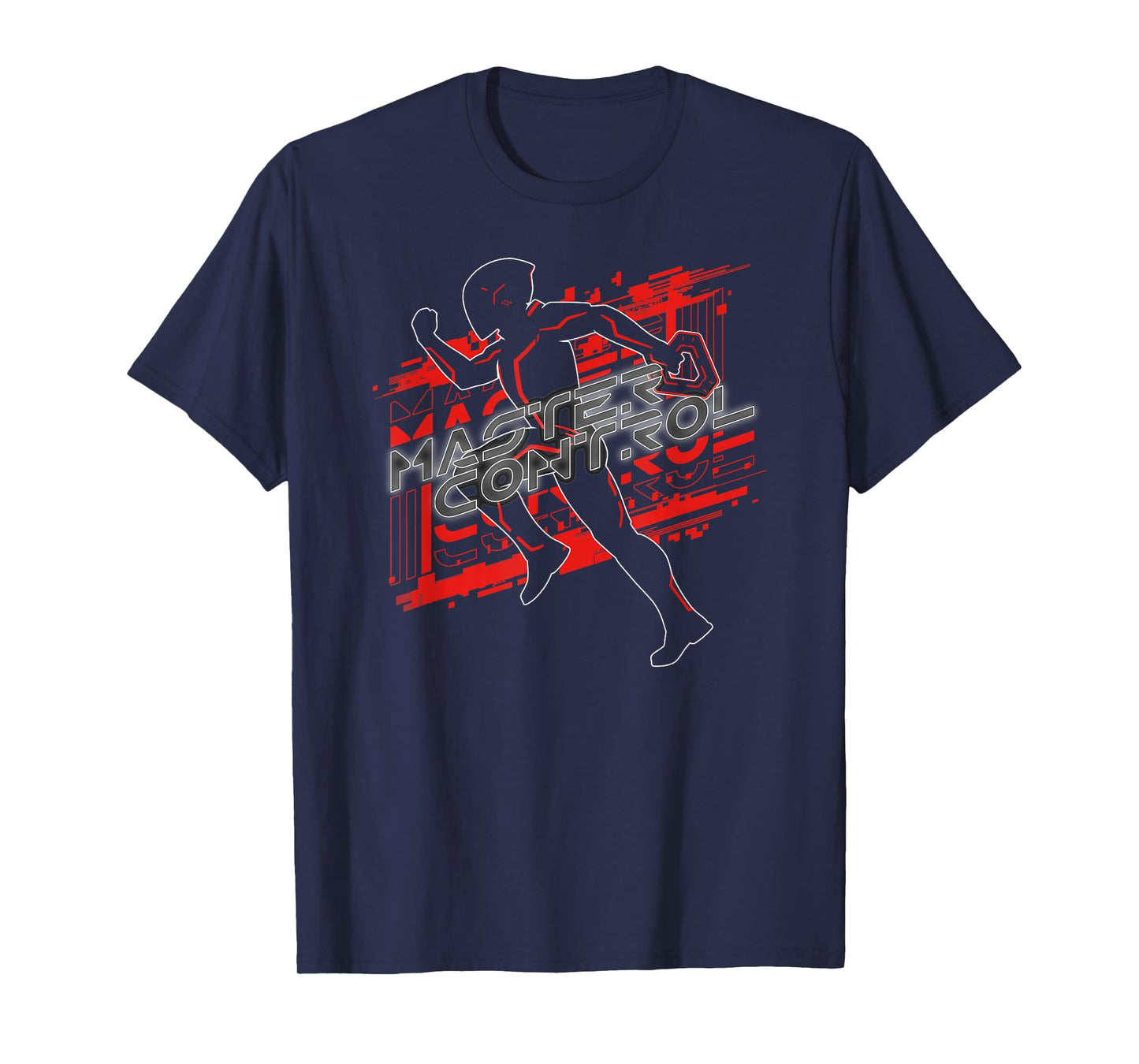 Disney Tron: Ares Master Control Running Silhouette T-Shirt