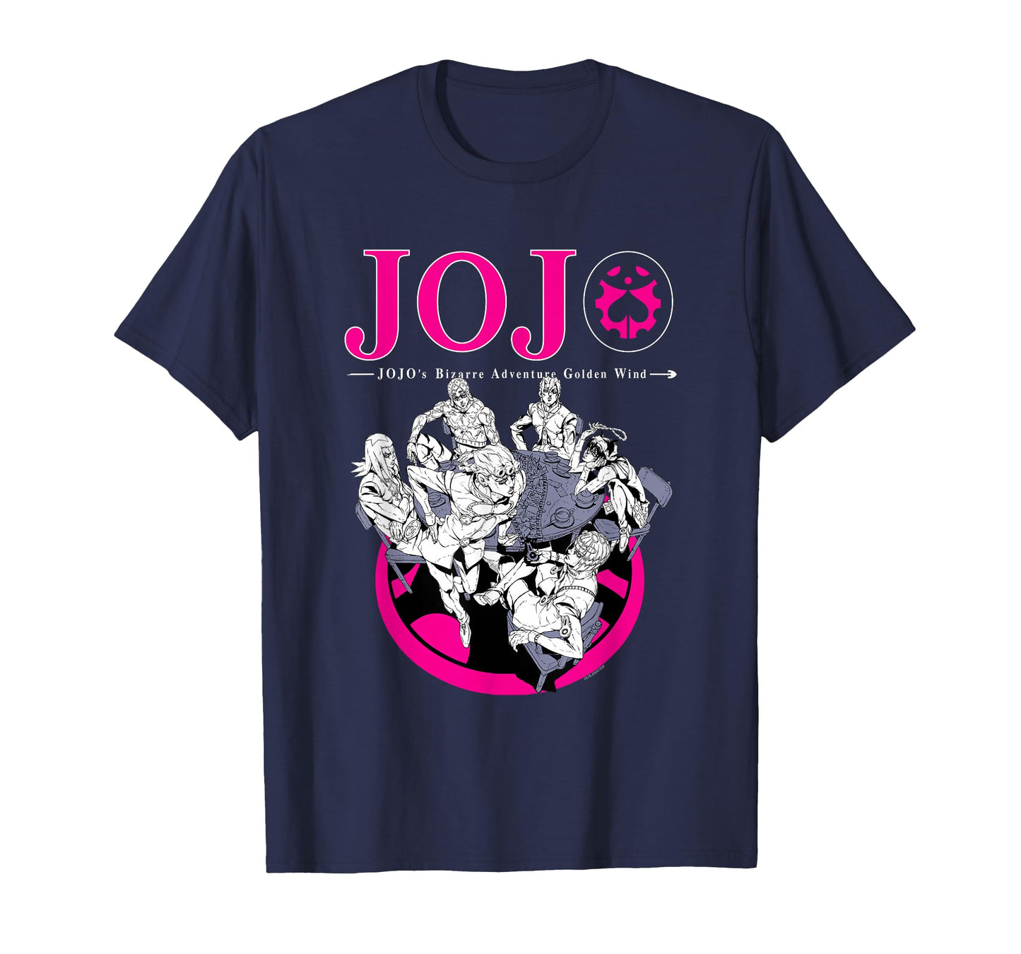 JoJo's Bizarre Adventure Part 5 Golden Wind Bruno's Gang T-Shirt
