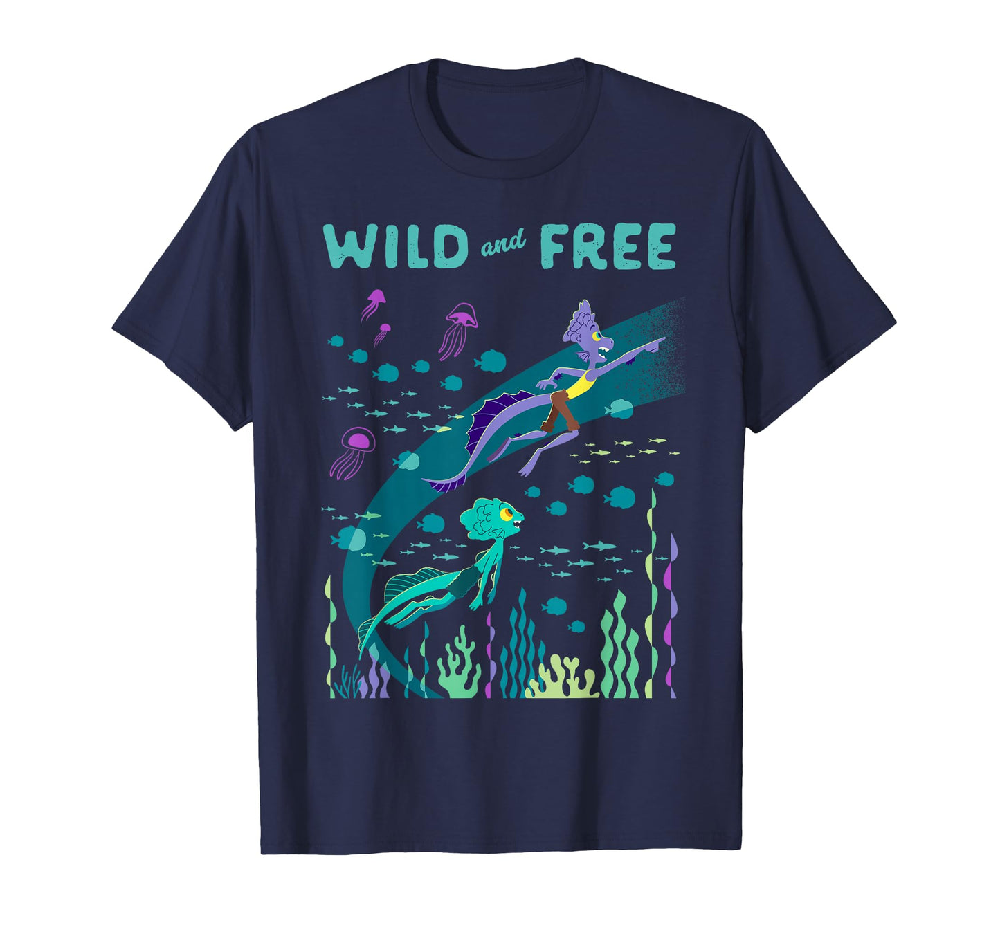 Disney and Pixar's Luca and Alberto Wild and Free T-Shirt