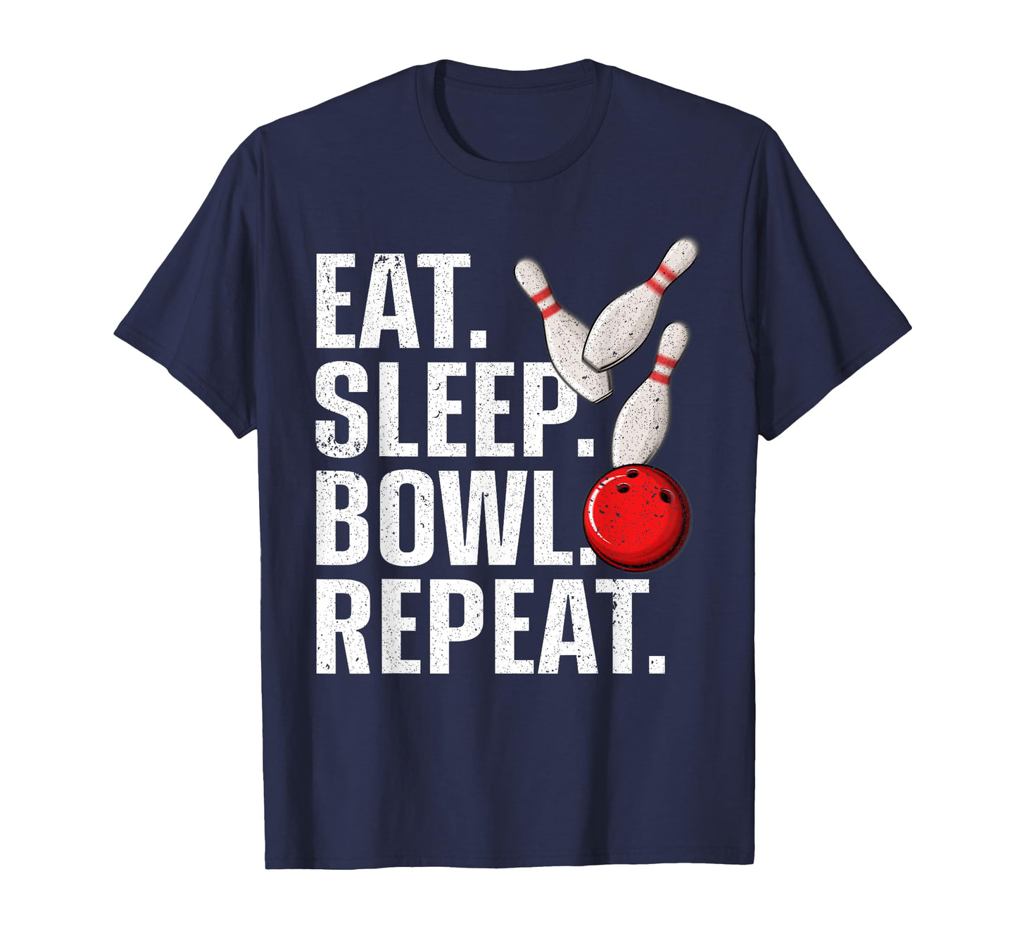 Cool Bowling For Men Women Bowling League Team Sports Bowler T-Shirt