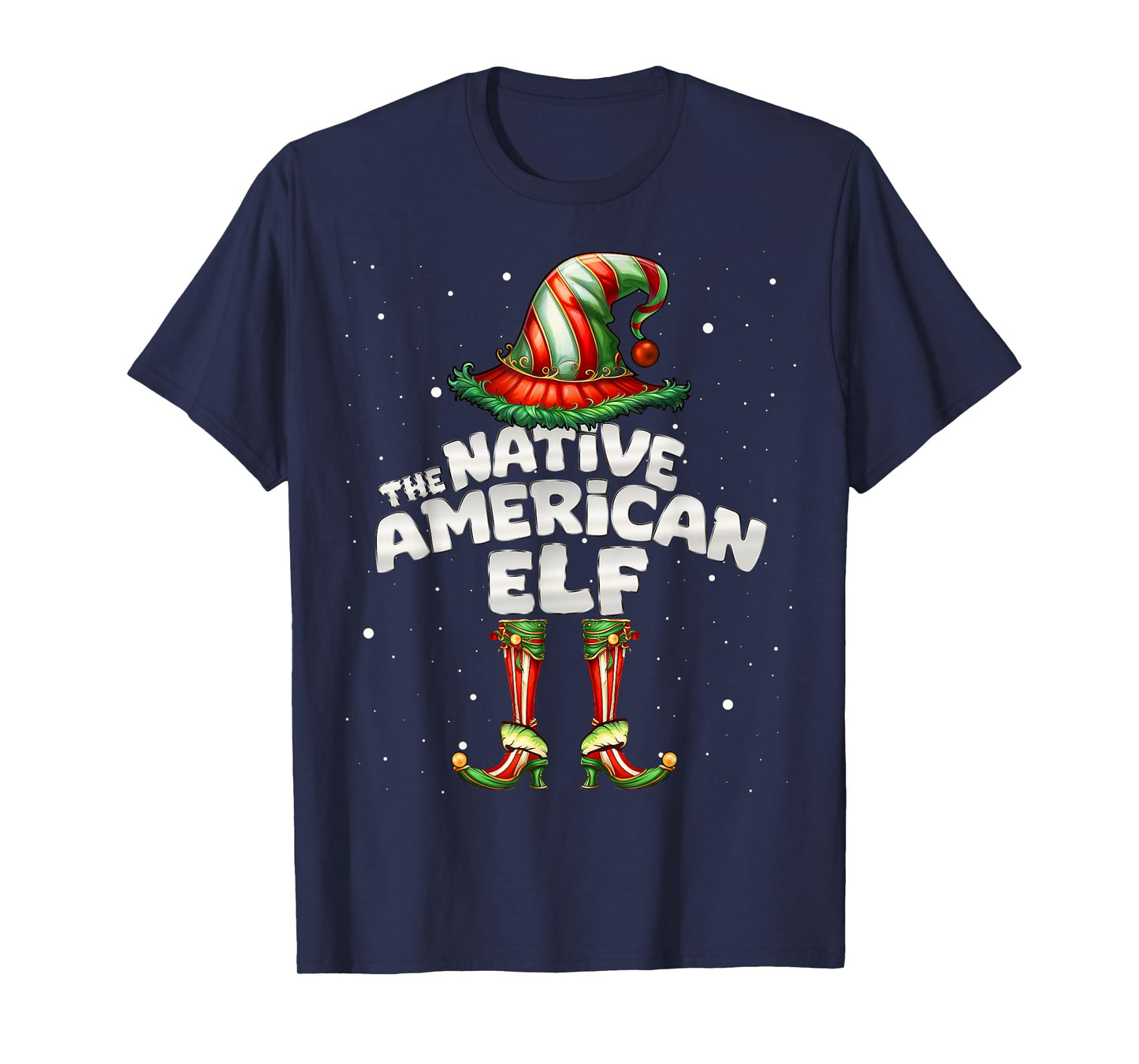 I'm The Native American Elf Family Matching Group Christmas T-Shirt