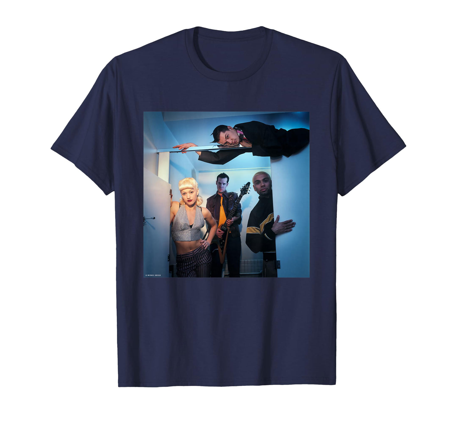 No Doubt Gwen Stefani Band Shoot by Michael Grecco T-Shirt